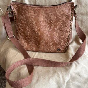 the SAK crossbody soft leather  purse